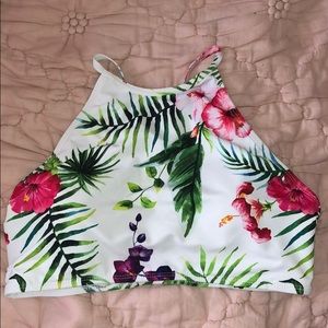 Floral Bikini Top